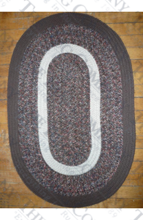 Calico Brown Tweed (2'x3' oval)